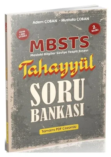 Tahayyül Yayınları MBSTS Soru Bankası