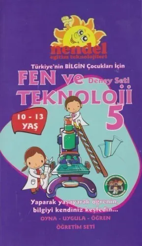 Nendel 5. Sınıf Fen Teknoloji Deney Seti 10-13 Yaş