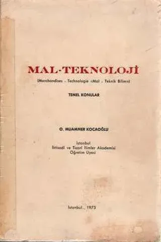 Mal-Teknoloji Temel Konular