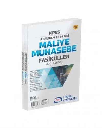 Murat KPSS A Grubu Maliye - Muhasebe Fasiküller Modüler Set 1388
