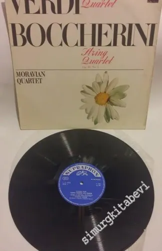 33 LP PLAK VINYL: Moravian Quartet, Luigi Boccherini, Giuseppe Verdi - Verdi String Quartet In E Minor / Boccherini String Quartet In E Flat Major -