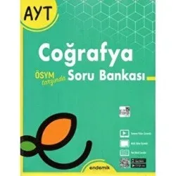 ENDEMİK 2022 AYT COĞRAFYA SORU BANKASI
