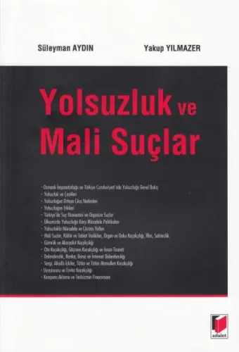 Yolsuzluk ve Mali Suçlar