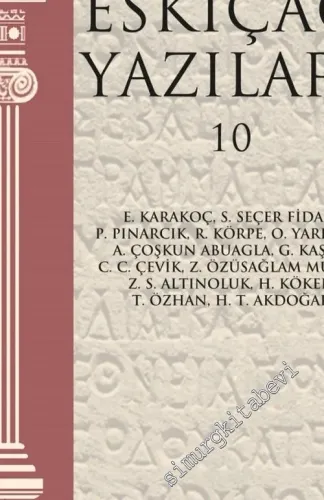 Eskiçağ Yazıları 10 -         2017
