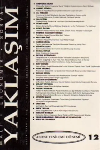 Yaklaşım 1993 / 12