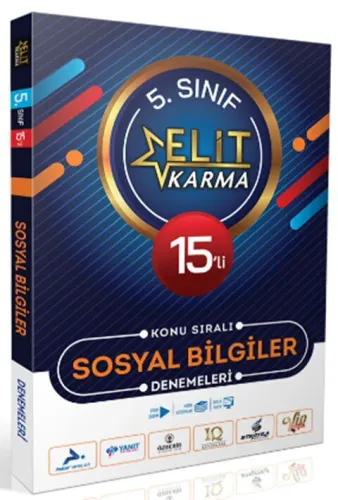Paraf Yayınları 5. Sınıf Sosyal Bilgiler 15 li Konu Sıralı Denemeleri