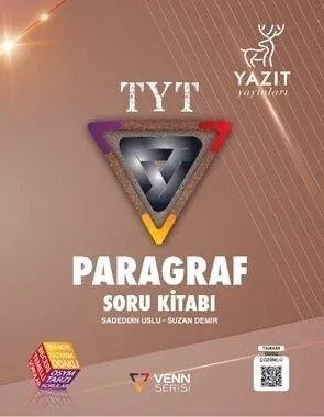 Yazıt Yayınları TYT Paragraf Venn Serisi Soru Kitabı