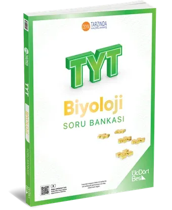 345 - TYT BİYOLOJİ SORU BANKASI - GÜNCEL BASKI