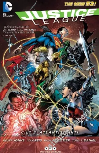 Justice League - Cilt 3 : Atlantis Tahtı -         2023