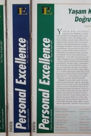 Perconal Excellence Sayılar 2007/89, 88, 91, 95