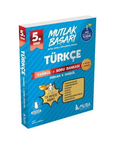 Muba 5. Sınıf Türkçe Fasiküller+Soru Bankası 2025