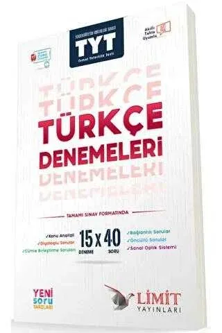 Limit TYT Türkçe 15 Deneme