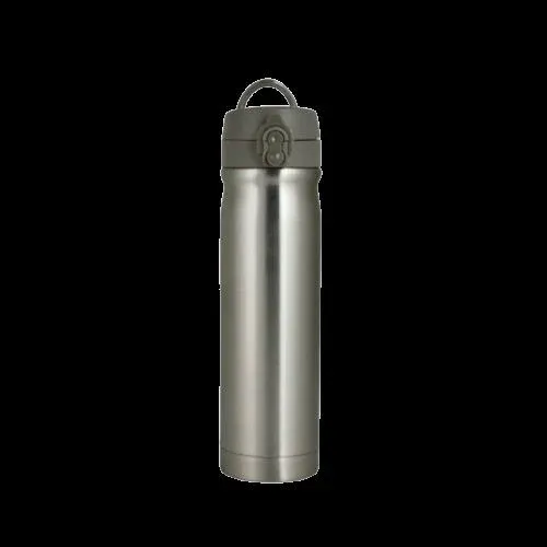TRENDİX 500ml. ÇELİK TERMOS MATARA Gri