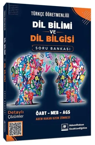 Adem Hakan ÖABT MEB-AGS Türkçe Öğretmenliği Dil Bilimi ve Dil Bilgisi Soru Bankası Çözümlü