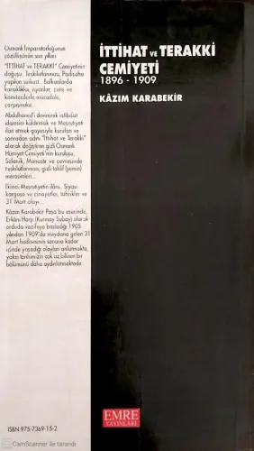 İttihat ve Terakki Cemiyeti Kazım Karabekir Emre Yayınları %45 indirim