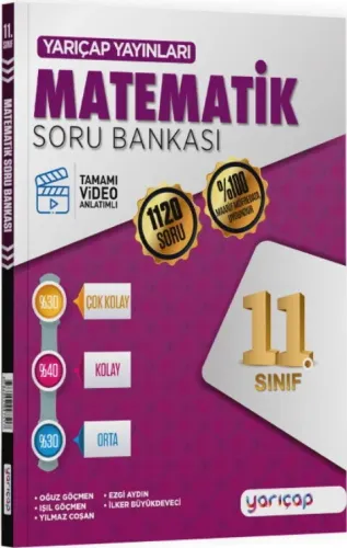 YarıÇap 11. Sınıf Matematik Maarif Soru Bankası
