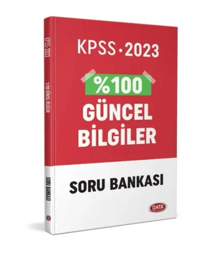 Data Yayınları 2026 KPSS Genel Kültür, Güncel Bilgiler Soru Bankası