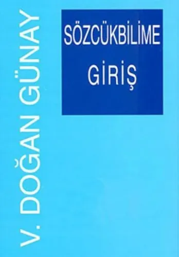 Sözcükbilime Giriş