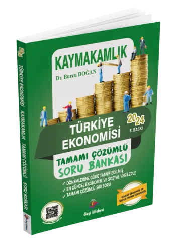 Dizgi Kitap Yayınları 2024 Kaymakamlık Türkiye Ekonomisi Soru Bankası Çözümlü