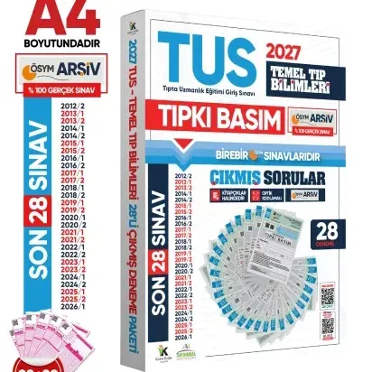 İnformal Yayınları 2027 TUS Temel Tıp Bilimleri ÖSYM Çıkmış Soru Tıpkı