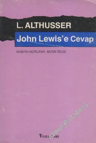 John Lewis'e Cevap -        1987