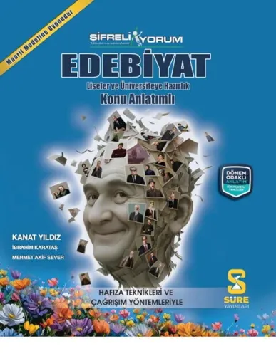 Süre Yayınları Liseler ve Üniversiteye Hazırlık Şifreliyorum Edebiyat Konu Anlatımlı