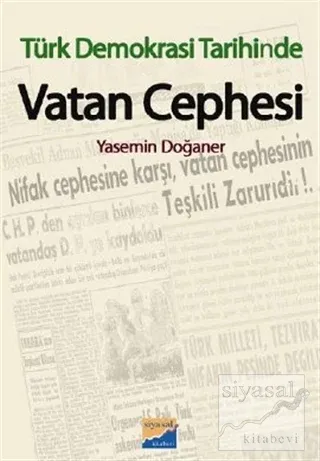 Türk Demokrasi Tarihinde Vatan Cephesi