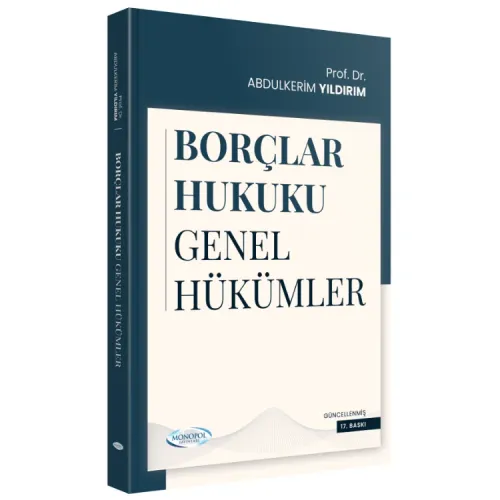 Borçlar Hukuku Genel Hükümler
