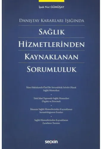 Sağlık Hizmetlerinden Kaynaklanan Sorumluluk