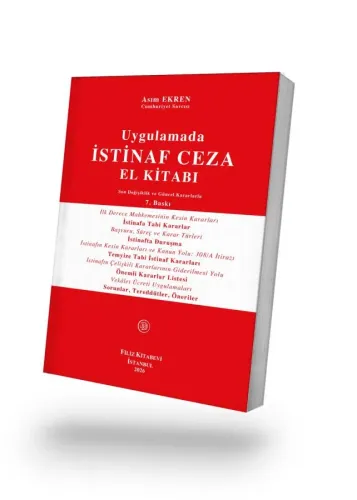 Uygulamada İstinaf Ceza El Kitabı Asım Ekren