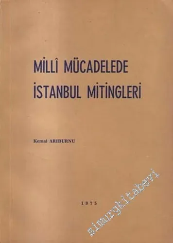 Milli Mücadelede İstanbul Mitingleri -