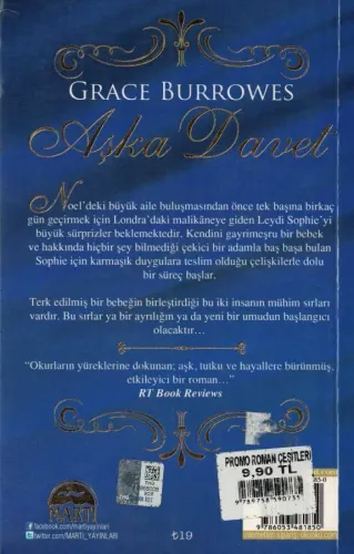 Aşka Davet Grace Burrowes Martı Yayınevi %55 indirimli
