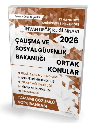 ÜDS 2026 Ünvan Değişikliği Sınavı Çalışma ve Sosyal Güvenlik Bakanlığı Ortak Konular Tamamı Çözümlü Soru Bankası