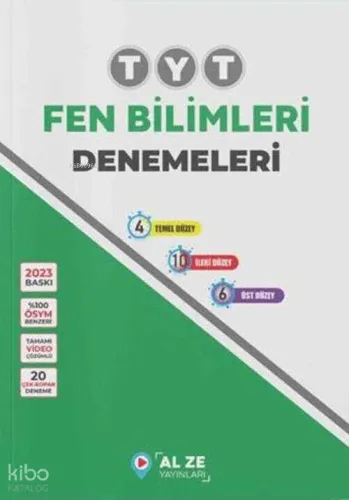 Alze Yayınları TYT Fen Bilimleri Denemeleri