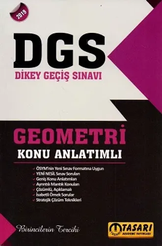 2019 DGS Konu Anlatımlı Modüler Set Tasarı Yayınları