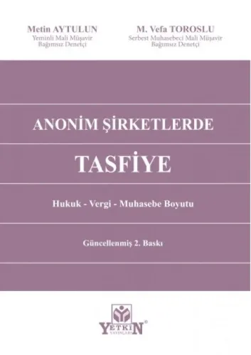 Anonim Şirketlerde Tasfiye