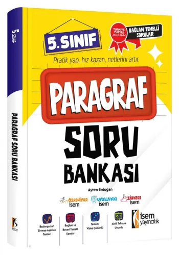 İSEM YAY. 5. SINIF PARAGRAF SORU BANKASI