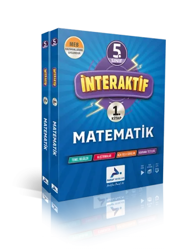 Paraf Yayınları 5. Sınıf İnteraktif Matematik Soru Kütüphanesi