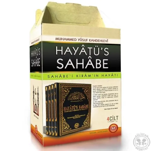 Hayatüs Sahabe 4 Cilt Takım - حياة الصحابة