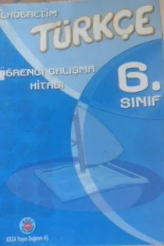 ilköğretim 6. sınıf türkçe öğrenci çalışma kitabı