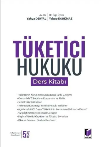Tüketici Hukuku Ders Kitabı