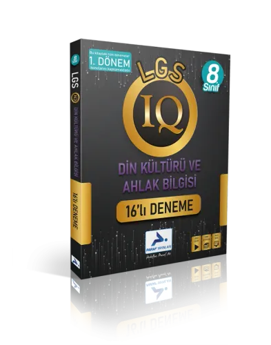 PARAF 8.SINIF IQ DİN KÜLTÜRÜ 16 LI DEN.1.DÖNEM KON