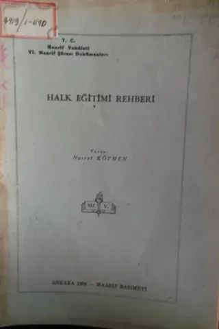 Halk Eğitimi Rehberi