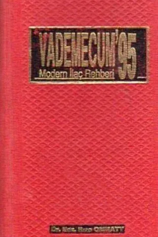Vademecum Modrn İlaç Rehberi + ATC Index 1995