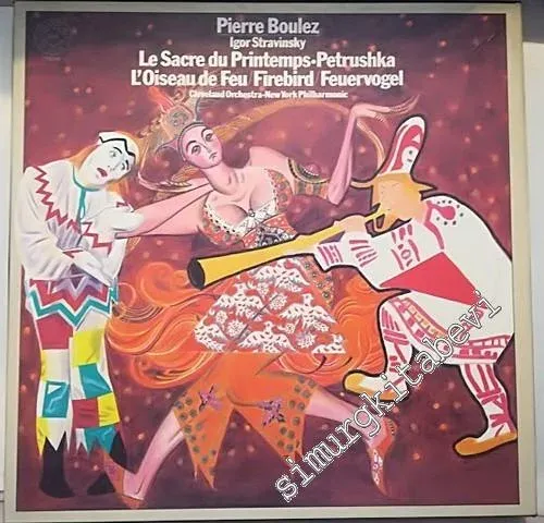 33 LP PLAK VINYL: Igor Stravinsky, Pierre Boulez - Stravinsky: Ballets - Boulez -        1978