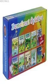 Demokrasi Öyküleri Seti (10 Kitap); Renkli Resimli Düz Yazılı