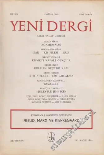 Yeni Dergi: Aylık Sanat Dergisi - Dosya: Frederick J. Hacker'in İncele
