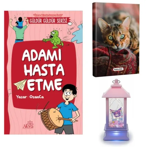 Adamı Hasta Etme - Şaşkın Kedi Planlama Defteri ve Kuromi Temalı Fener