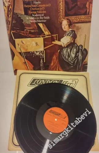 33 LP PLAK VINYL: J. C. Bach, Haydn - George Malcolm, Neville Marriner, The Academy Of St. Martin-in-the-Fields - Harpsichord Concertos -        1971