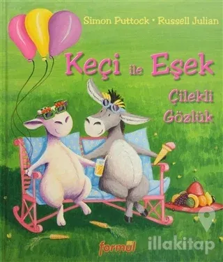 Keçi ile Eşek Çilekli Gözlük (Ciltli)